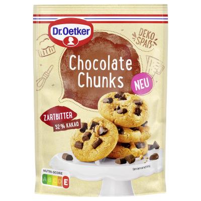 Dr. Oetker Chocolate Chunks Zartbitter RAC MB 100g