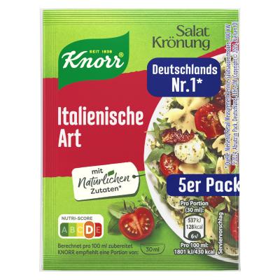 Knorr Salatkrönung Italienische Art Dressing 5er-Pack 450ml