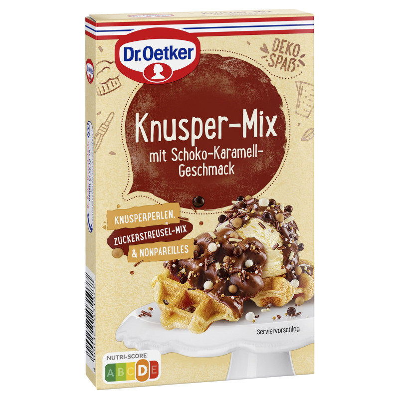 Dr. Oetker Knusper-Mix Schoko-Karamell-Ge. RAC MB 60g