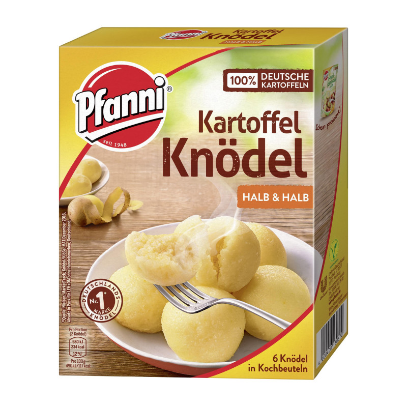 Pfanni Potato Dumplings Half & Half KB 200g Packung