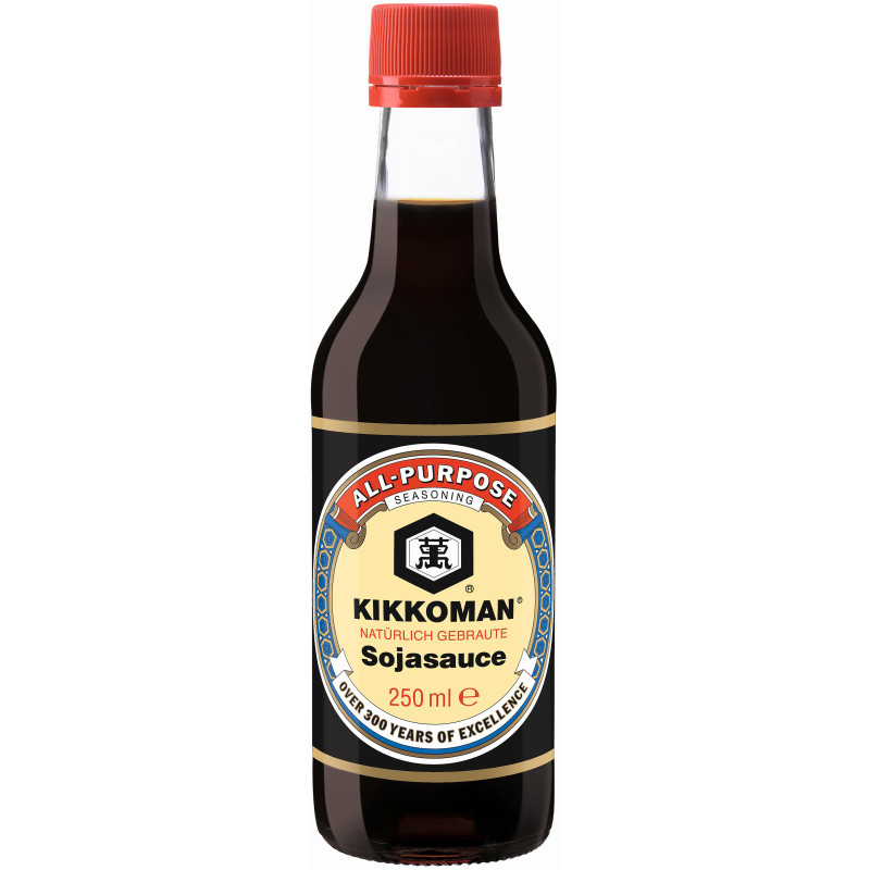 Kikkoman Soja Sauce 250 ml Glasflasche 250ml