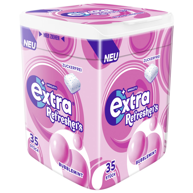 Wrigley Extra REFRESHERS Dose Bubblemint 35 Stück