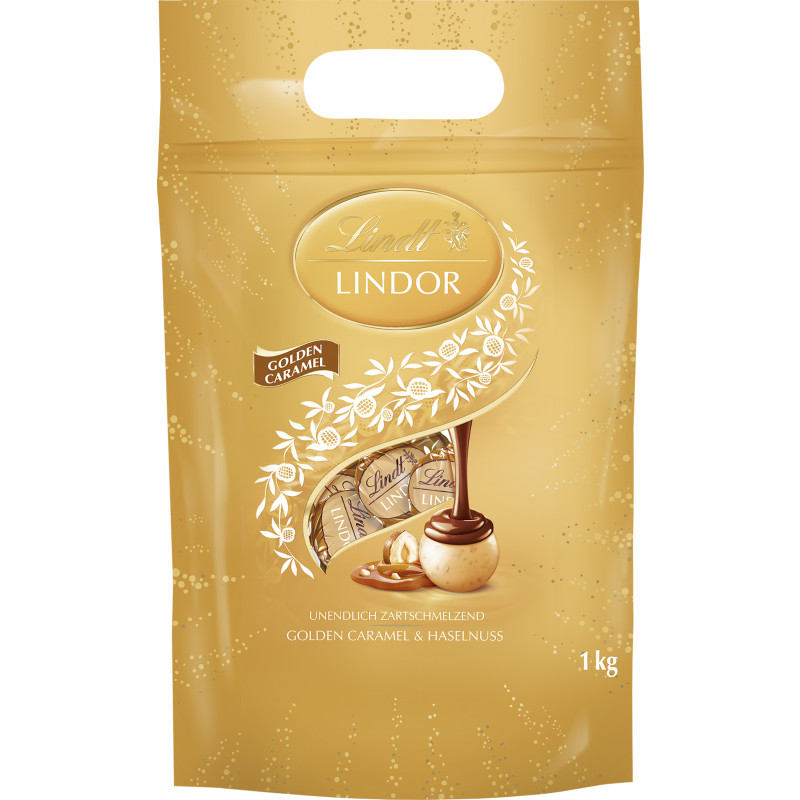 Lindt LINDOR Beutel Cara&Hasel 1000g