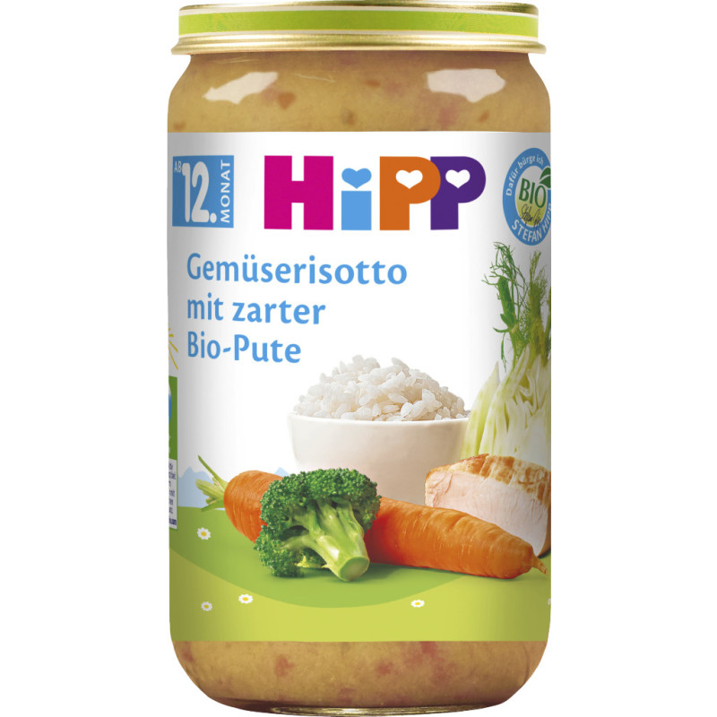 HiPP Gemueserisotto m. zarter Bio-Pute 250g