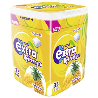 Wrigley Extra REFRESHERS Can Tropical 35 Pieces