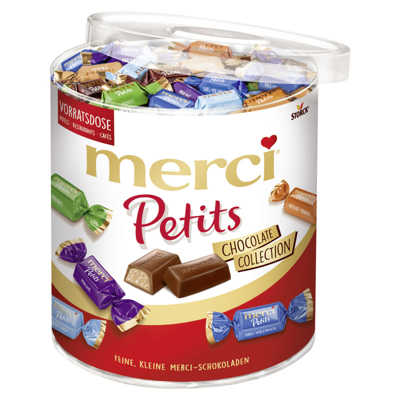 Merci Petits Chocolate Collection Tin 1000g