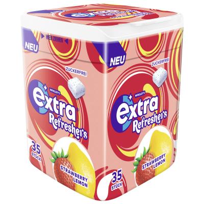 Wrigley Extra REFRESHERS Can Strawberry Lemon 35 pieces