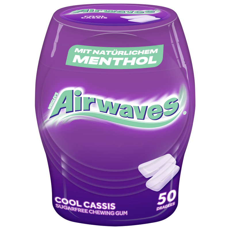 AIRWAVES® Dose Cool Cassis 50 Dragees = 70g