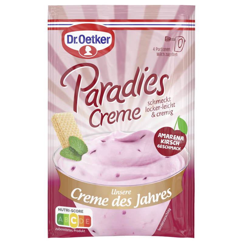 Dr. Oetker Paradise Cream d. J. Amarena Cherry Ges. 300ml