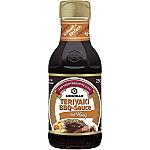 Kikkoman Teriyaki BBQ Sauce with Honey 250 ml glass bottle 250ml