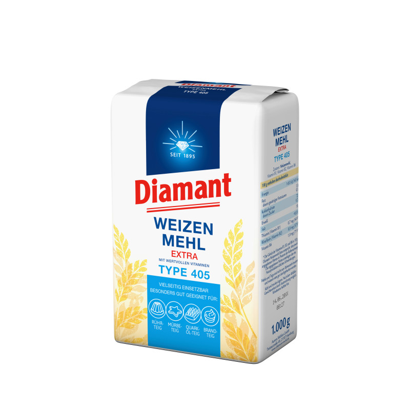 DIAMANT Weizenmehl Extra T405 (1000g)