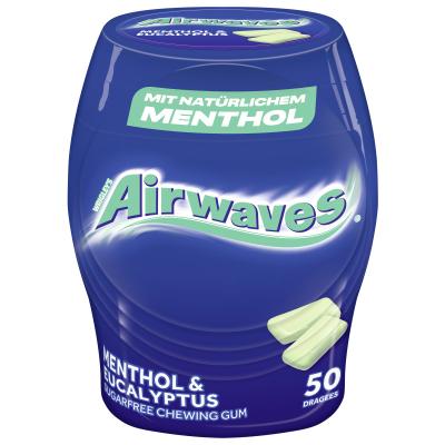AIRWAVES® Can Menthol & Eucalyptus 50 Dragées = 70g