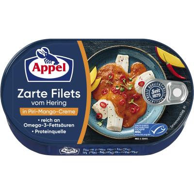 Apple MSC Herring Fillets Piri-Mango-Cream 200g DS