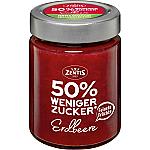 Zentis 50% less sugar, fruit spread, strawberry 195g
