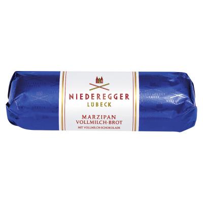 Niederegger Marzipan Vollmilch-Brot im Verkaufskarton 125g