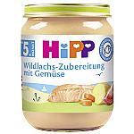 HiPP Wild Salmon Preparation with Vegetables 125g