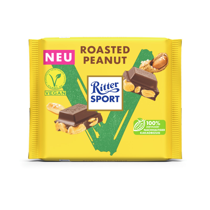 Ritter Sport Roasted Peanut Tafel - 100g