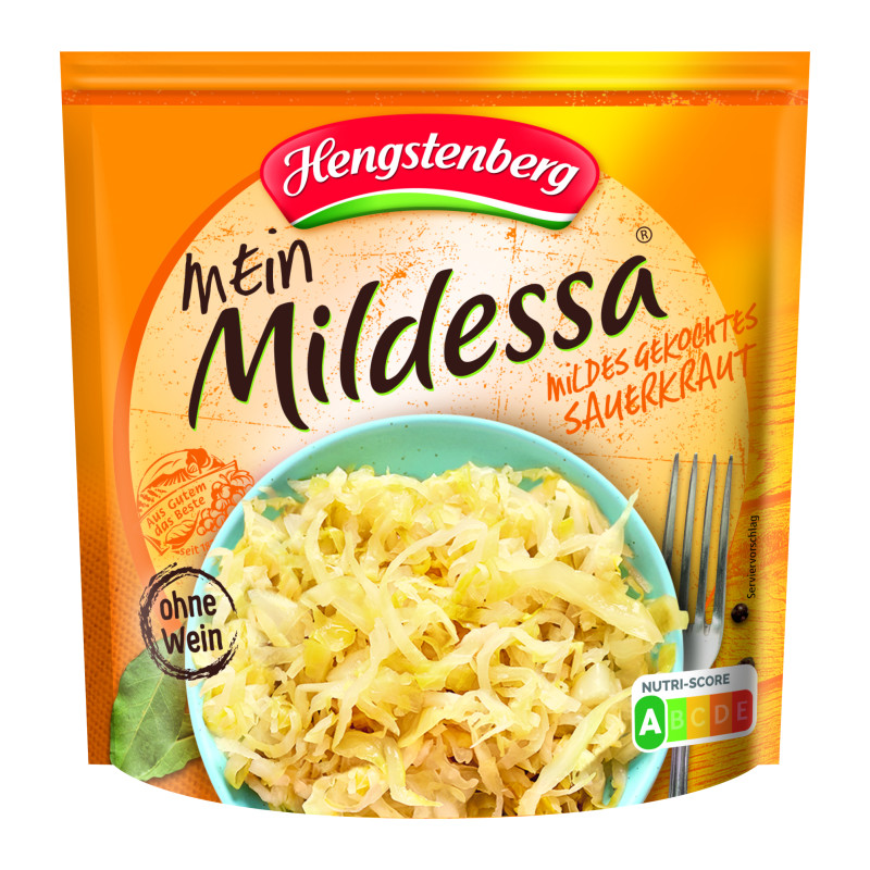 Hengstenberg Mein Mildessa Mildes Sauerkraut 150g