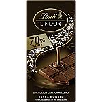 Lindt LINDOR Bar 70 % --- 100g