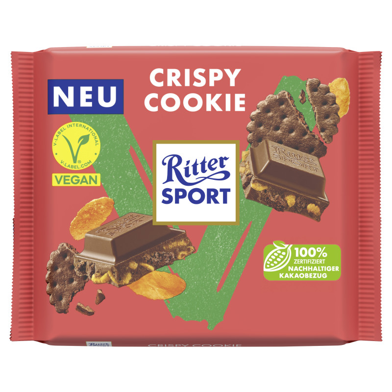 Ritter Sport Crispy Cookie Tafel 100g
