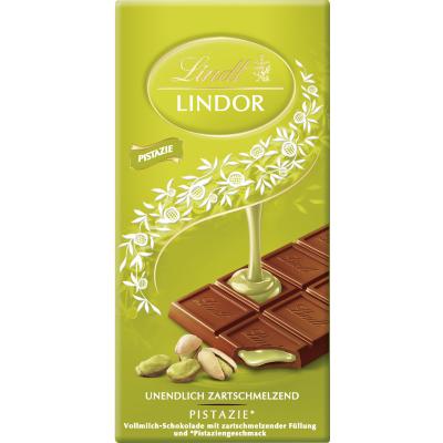 Lindt LINDOR Tafel Pistazie 100g