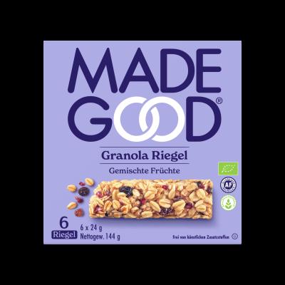 MadeGood Granola Bars Mixed Fruits 144g