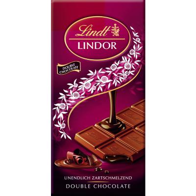 Lindt LINDOR Tafel Doub. Choc. 100g