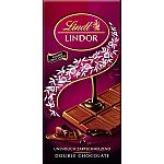 Lindt LINDOR Bar Doub. Choc. 100g