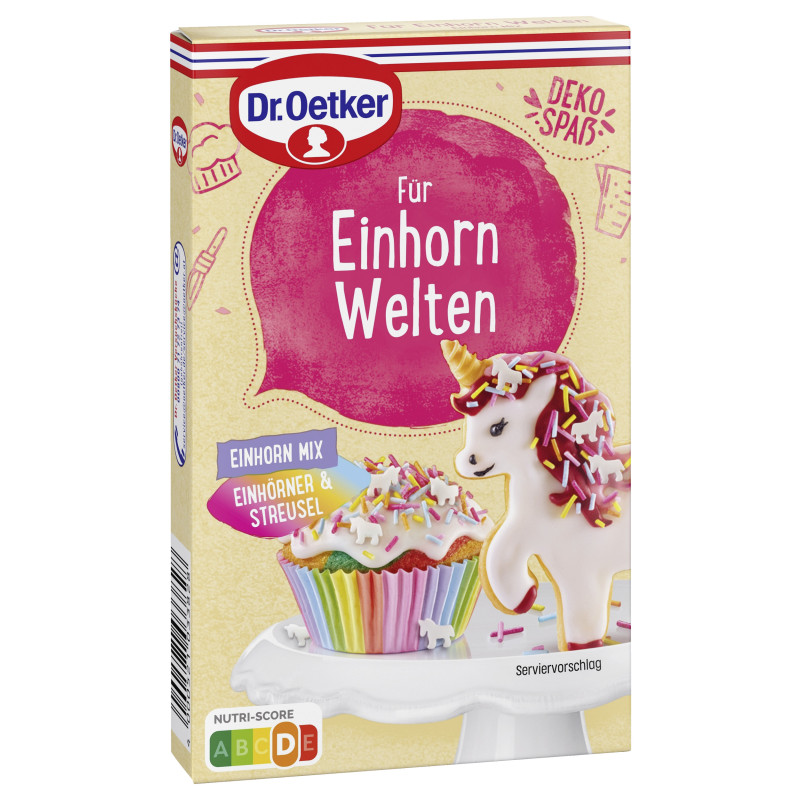 Dr. Oetker Für Einhorn Welten Einhorn Mix 60g