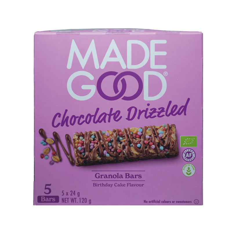 Riverside Made Good Granola Bars Birthday Cake Flavour à 120g à 120g