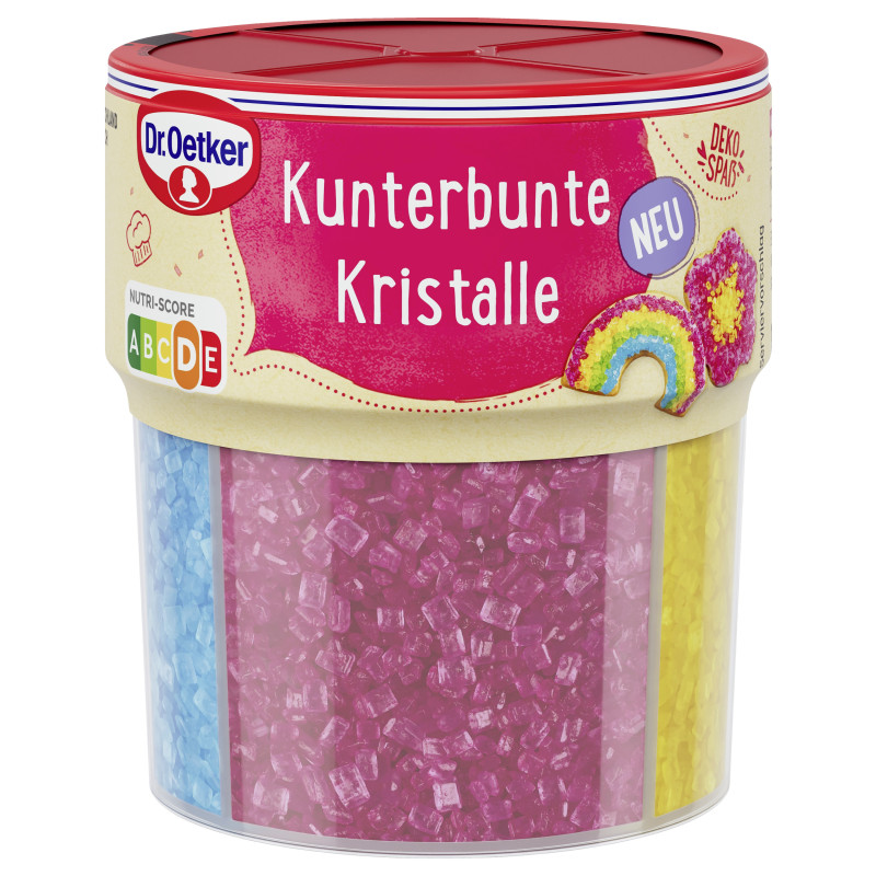 Dr. Oetker Kunterbunte Kristalle 100g