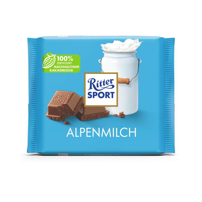 Ritter Sport 100G Alpenmilch Tafel