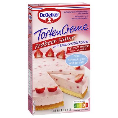 Dr. Oetker Erdbeer-Sahne Tortencreme 100g