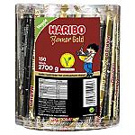 Haribo Licorice Bonner Gold 1 can 150 pcs = 2700g