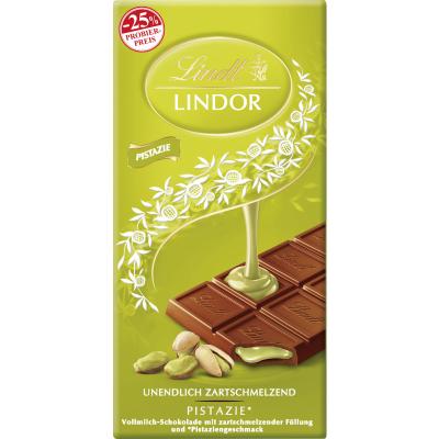 Lindt LINDOR Tafel Pistazie Promo 100g