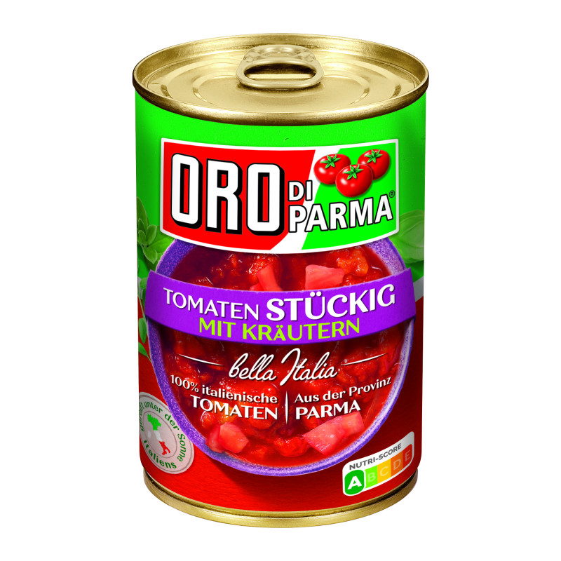 ORO di Parma Tomaten mit Kräutern, 425ml