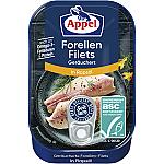 Appel ASC geräucherte Forellen-Filets in Rapsöl 110g