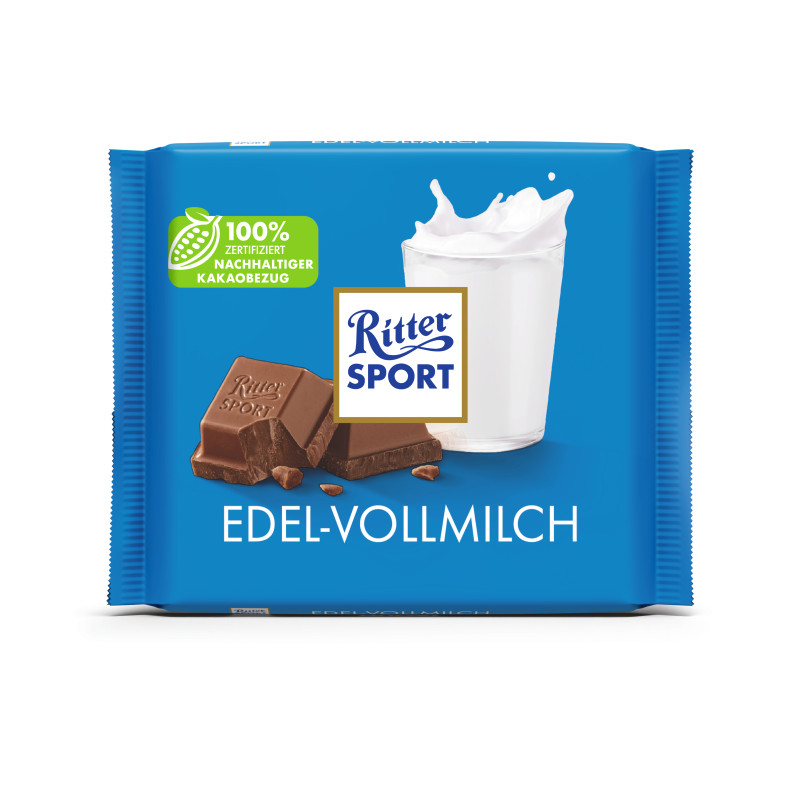 Ritter Sport Edel-Vollmilch Tafel 100g