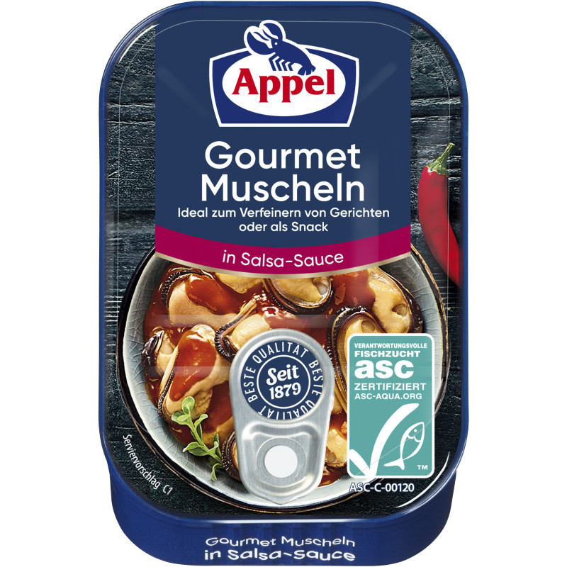 Appel ASC Muscheln Salsa-Sauce 100g