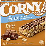 Corny Free Peanut & Choc  6 x 20g = 120g