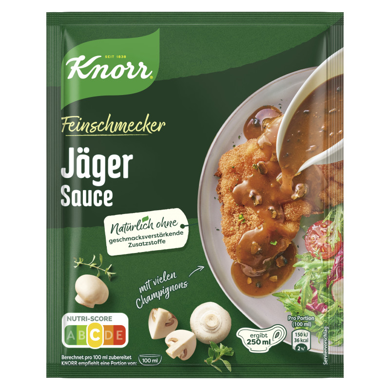 Knorr Feinschmecker Jäger Sauce 250 Ml