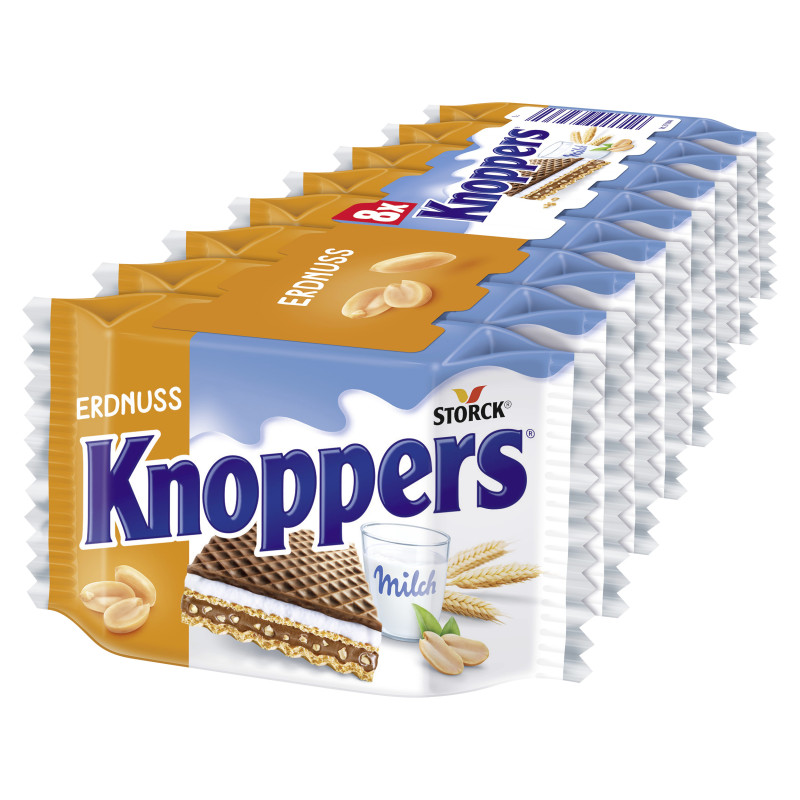 Knoppers Peanut – (8x25g)