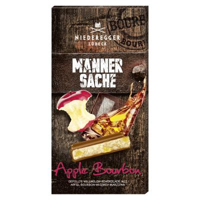 Niederegger MarzipanTafel-Schokolade Männersache »Apple Bourbon« 110g