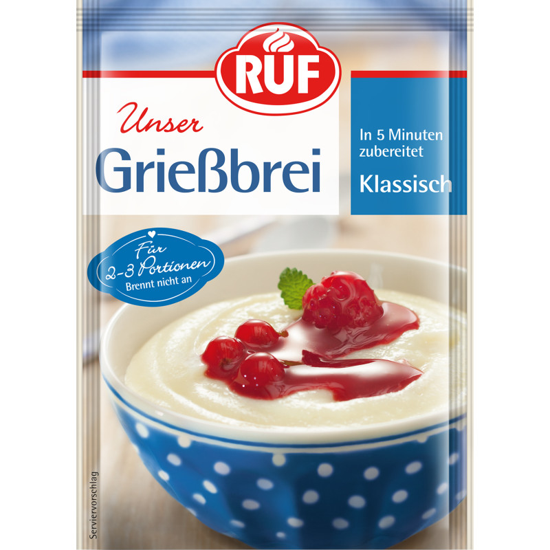 RUF Grießbrei Klassisch 92g