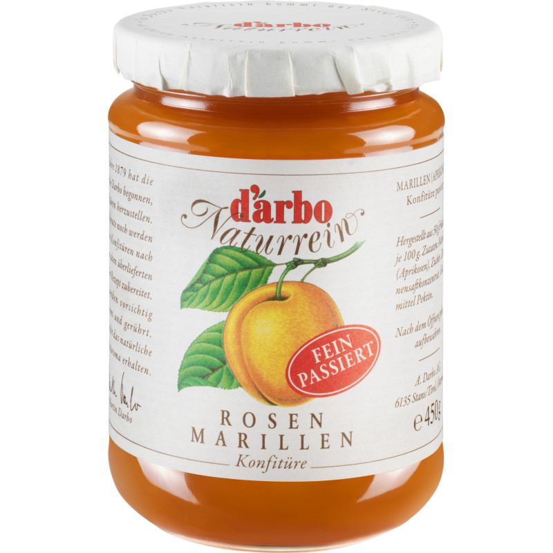Darbo Naturrein Rosenmarille passiert 450g