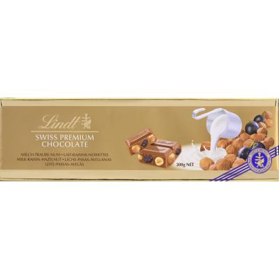 Lindt Traube-Nuss Tafel 300g
