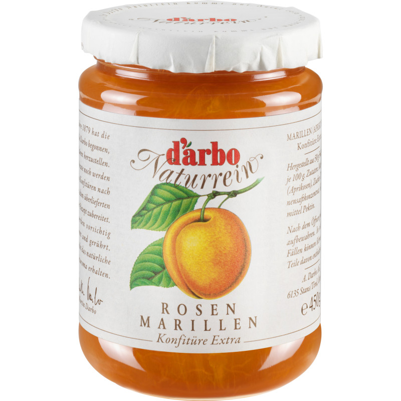 Darbo Naturrein Rosenmarille 450g