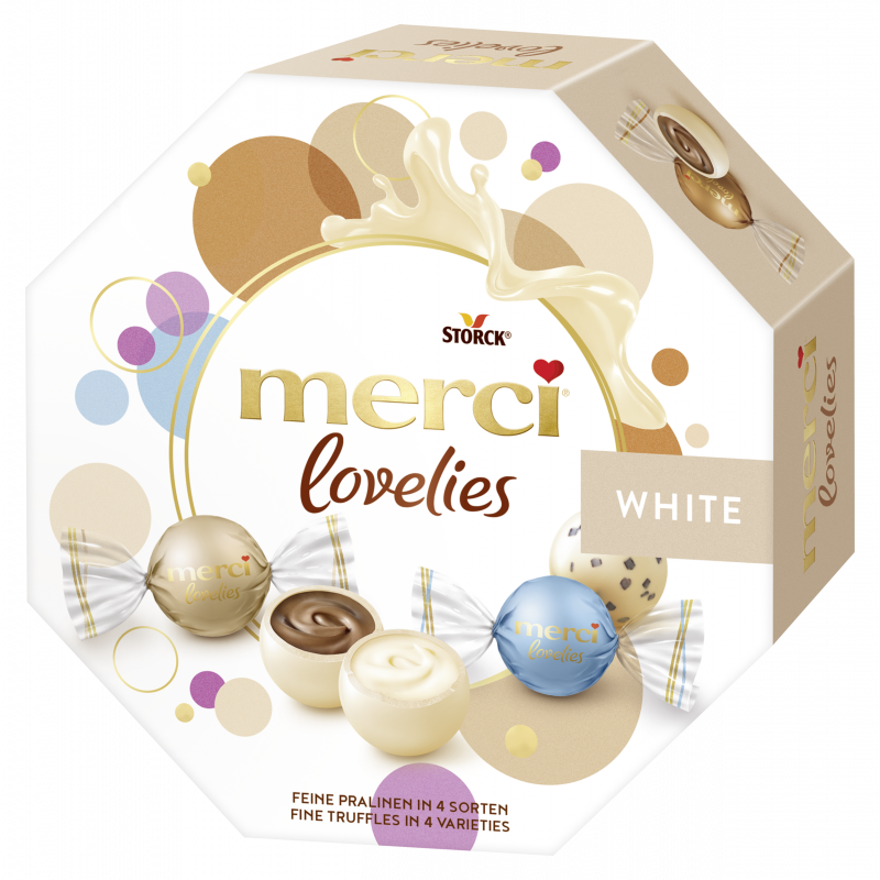 Merci lovelies White á 185g