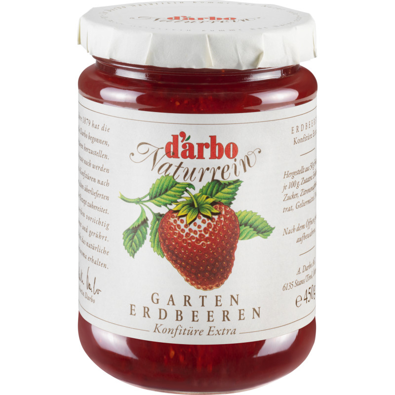 Darbo Naturrein Erdbeere 450g