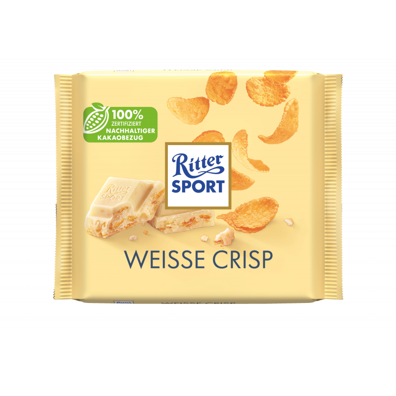 Ritter Sport Weiss Crisp à 100g